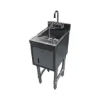 image of Steel Works SWUHS-1812-STD Underbar Hand Sink Unit with Soap & Towel Dispenser