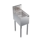 image of Krowne KR19-1C 12" Free Standing Underbar Hand Sink Unit with Splash Mount Faucet 