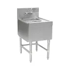 image of Eagle Group WSW18-24 18" Underbar Sink Units, 1 Compartment without Drainboard