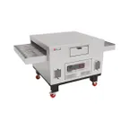 image of Migali MSP-3848 79" Floor Single Deck Electric Conveyor Pizza Oven, 120V