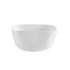 image of CACChina CTY-B4 Citysquare Fruit Bowl, 6 Oz., 4"x4" Square Porcelain, Super White - Dozen