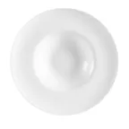 image of CACChina FDP-3 Soup Plate 9" Dia 8 Oz White Porcelain Round Dishwasher/Oven/Microwave - Dozen