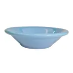 image of CACChina LV-11-LBU Fruit Dish, 4-3/4" Dia, 4-3/4 oz, Light Blue Ceramic, Dishwasher/Oven - Dozen