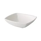image of CACChina NGA-B4 - Bone White Square Bowl, 7 Oz, 4-1/2" L x 4-1/2" W x 1-1/2" H, Safe, 1 Dozen