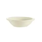 image of CACChina REC-32 Rec Fruit Dish, 4-1/2" Dia., 1" H, 3-1/2 Oz., Round Stoneware White - Dozen