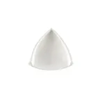 image of CAC China TB-H6 6oz White Porcelain Bowl, 6-1/4" L x 6-1/4" W x 2-1/2" H, Oven/Dishwasher - Dozen