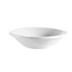 image of CACChina TGO-32 - Bone White Porcelain Fruit Tango Dish, 4" Dia., 3.5 Oz., Round Dishwasher -1 Dozen