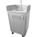 image of IMC Teddy PHS Portable Hand Sink, 24" X 21" X 42" High with Electronic Faucet