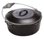 image of Lodge L8DO3 Dutch Oven – 5 Qt, 11-4/5" Dia X 5-2/5" H, Cast Iron, Handle, Induction, Made In USA