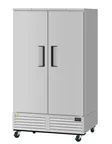 image of RefrigerationX XBR47-2-N 51-3/4" 2-Solid Door Reach-In Refrigerator, 42.27 cu. ft., Bottom Mounted