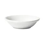 image of Winco BFD-35RE Fruit Dish, 4½" Dia x 1" H, 3.5 oz, White Porcelain, Rounded Rolled Edge - 1 Dozen