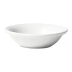 image of Winco BFD-5RE Birkhall Fruit Dish, 5 oz, 4‑3/4" Dia x 1‑1/2" H, Round White Porcelain - 1 Dozen