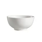 image of CAC China 101-65 Lincoln Rice Bowl – 9 oz, 4-1/2" Dia, 2-1/4" H, Round Porcelain Bone White – 1 Dozen