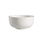 image of CAC China 101-95 Lincoln Jung Bowl 9 Oz. 4-1/2" Dia. x 2-1/4" H Round Porcelain Bone White - Dozen