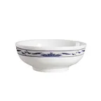 image of CAC China 103-MB8 Blue Lotus Soup Bowl – 48 oz, 8-1/4" dia × 3-1/4" H, Porcelain, Round – 1 Dozen