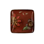 image of CAC China 112014-SQ8 Tikal Elegant Square Plate, 8 3/4" Fine China, 1 Dozen