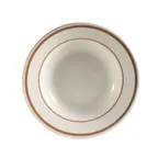 image of CAC China AZ-3 Arizona Soup Plate, 10 Oz, 9" Dia, Brown Speckled, Ceramic, Dishwasher Safe, 1 Dozen