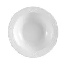 image of CAC China CRO-10 - Grapefruit Bowl, 9-1/2oz, 6-1/2"Dia, 1-3/4"H, Porcelain, Dishwasher Safe - Dozen