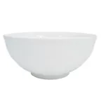image of CAC China CRO-15 Corona Nappie Bowl, 15 Oz., 5-3/4" Dia. x 2-3/4" H, Porcelain, Super White - Dozen