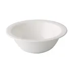 image of CAC China EVT-10 Grapefruit Dish, 13-1/2 Oz, 6-1/4" Dia x 2" H, Round Bone White Porcelain – 1 Dozen
