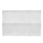 image of CAC China F-6S 6-Compartment Porcelain White Platter, 11-1/2"L x 7-1/2"W x 3/4"H, Rectangular-1 Dozen