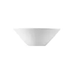 image of CAC China F-NB6 Bowl, 9 oz, 6-1/2"L x 3-1/2"W x 2-1/4"H, White Porcelain, Dishwasher Safe - Dozen