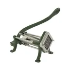 image of CAC China FPFC-250 1/4" Square French Fry Cutter, Cast Iron Body, Stainless Steel Blade, Ergonomic Handle, Set