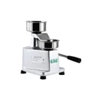image of CAC China FPHP-4 - Hamburger Patty Press, 4" Dia, 1/4 lb Capacity, Stainless Bowl, Aluminum Base