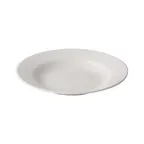 image of CAC China GW-105 Pasta Bowl, 16 oz (10-1/2" Dia), Bone White Porcelain Glazed Foot - Dozen