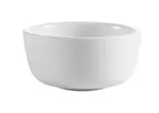 image of CAC China JB-135-P Clinton Jung Bowl, 13-1/2 Oz, 4-3/4" Dia x 2-1/4" H, Porcelain White - Dozen