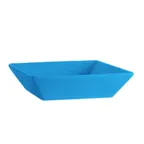 image of CAC China KC-B6-PCK Peacock Bowl 15 oz, 6" L x 6" W x 1-1/2" H, Ceramic, Dishwasher Safe - Dozen