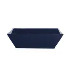image of CACChina KC-B8-CBU Color Arts Square Cobalt Blue 42oz 8"x8"x2-3/8" Ceramic Bowl - Dozen