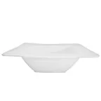 image of CAC China KSE-110 Accessories Bowl, 40 Oz (1-1/4 Qt) Square Porcelain White, 11-1/2" Size - Dozen