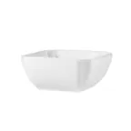 image of CACChina KSE-B105 Kingsquare Bowl, 16 Oz, 5"x5"x2", Porcelain, White Dishwasher, Oven Safe - Dozen