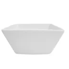 image of CACChina KSE-DB5 Kingsquare Bowl, 13 Oz, 5"x5"x2.5", Square Porcelain, Super White - Dozen