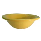image of CACChina LV-10-Y Vegas Grapefruit Bowl, 13 Oz., 6-5/8" Dia. x 2" H, Round Ceramic, Yellow - Dozen