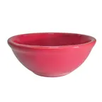image of CAC China LV-15-R Nappie Bowl, 12-1/2 oz., 5-5/8" dia., 2" H, Ceramic, Oven/Microwave Safe - Dozen