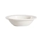 image of CAC China MAJ-10 Majesty Grapefruit Dish, 13 oz, 6-3/8" Dia, 1-1/2" H, Round Bone White China 1 Dozen