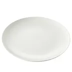 image of CAC China MAJ-14C Platter, 13-1/4" L x 9-7/8" W x 1-1/8" H, Oval Coupe, Bone White Bone China - Dozen
