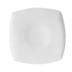 image of CACChina MAJ-SQ8 Majesty Plate, 8" x 8" x 0.75", Square White Bone China, Dishwasher Safe - Dozen