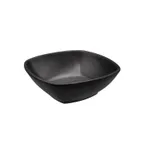 image of CAC China MLKC-B6-MK - 15oz. Matte Black Serving China Bowl, Round, 1 Dozen