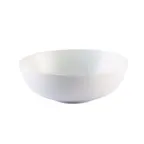 image of CAC China MXS-9 Catering Salad Bowl, 60 Oz, 9-1/4" Dia. x 2-3/4" H, Round Porcelain, White - Dozen