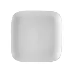 image of CACChina OXF-C8 Oxford Plate 8.5"x8.5"x1" Coupe Bone White Dishwasher/Oven/Microwave Safe - Dozen