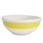 image of CAC China R-18-Y Nappie Bowl, 15 Oz., 5-7/8" Dia x 2-1/4" H, Ceramic, Yellow, Dishwasher - Dozen
