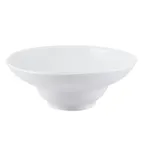 image of CACChina RCN-410 Salad Bowl, 10" Round, 60 Oz Porcelain White, Dishwasher Safe - Dozen
