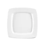 image of CAC China RCN-S6Q Clinton Plate – 6-7/8" Porcelain, White, Dishwasher, Oven/Microwave Safe – 1 Dozen