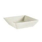 image of CAC China RE-B8 42oz Square Ceramic Bowl, 8"x8"x2-3/8", White, Dishwasher & Oven Safe - Dozen