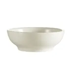image of CAC China REC-65 - 12 Oz. White Stoneware Bowl, 5-1/2" Dia. x 2" H, Round, Dishwasher Safe - Dozen