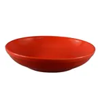 image of CACChina SAL-2-R 48 Oz Red Salad Bowl, 10-1/2" Dia x 2-1/8" H, Ceramic, Microwave Safe - Dozen