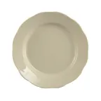 image of CACChina SC-7 Seville Plate, 7-3/8" Dia. x 1" H, Scallop Edge, Ceramic, White - Dozen